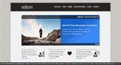 Desktop Screenshot of edsonconsulting.com